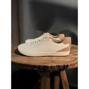 White Naturalizer Leather Womens Sneakers Tennis Shoes Size 11W NEW Morrison